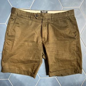 Todd Snyder Olive Green Chino Shorts 32